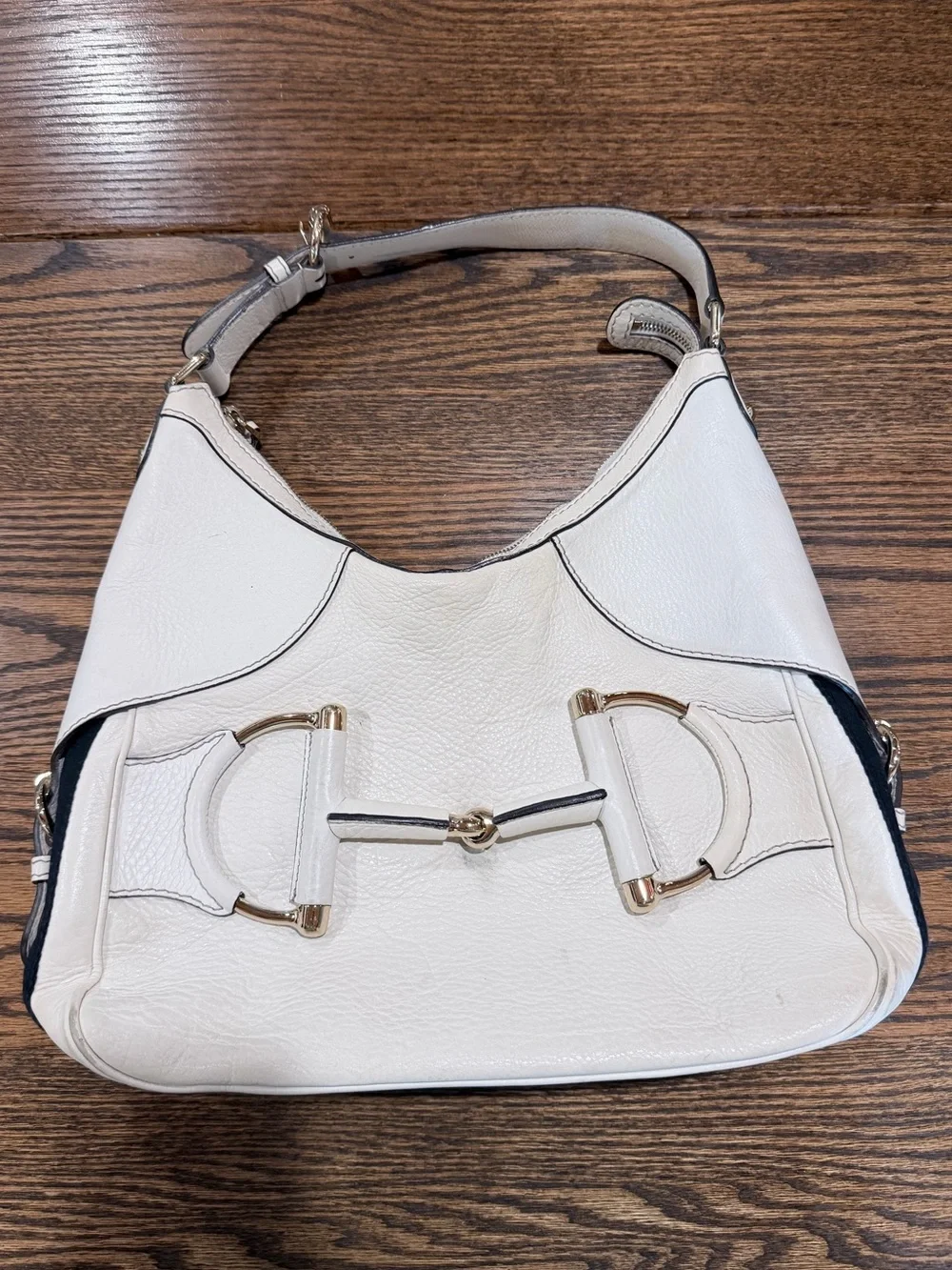 Gucci Heritage Horsebit Hobo Shoulder Bag